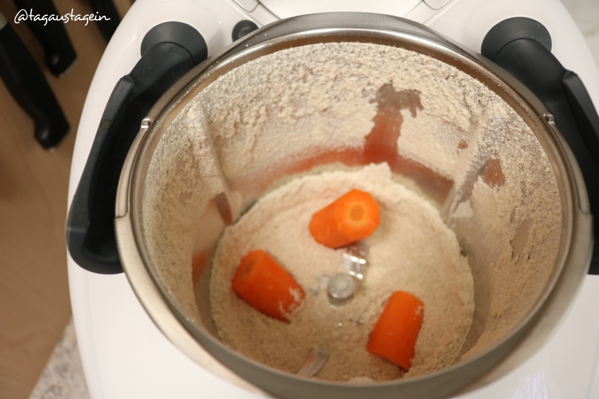 Rezept Dinkel Karotten Brot Thermomix