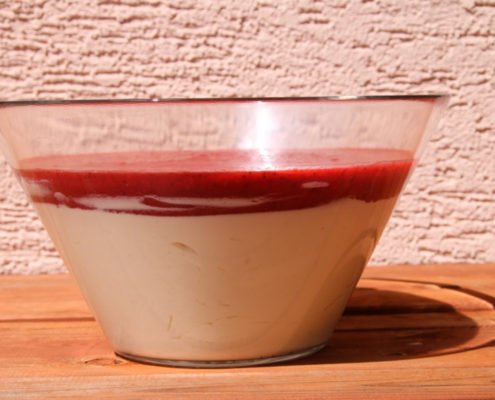 Spaghetti Eis Dessert