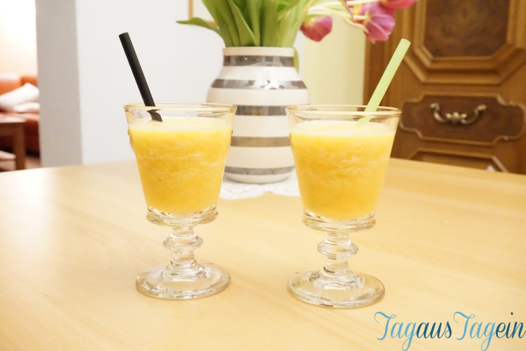 Pfirsich-Orangen-Cocktail