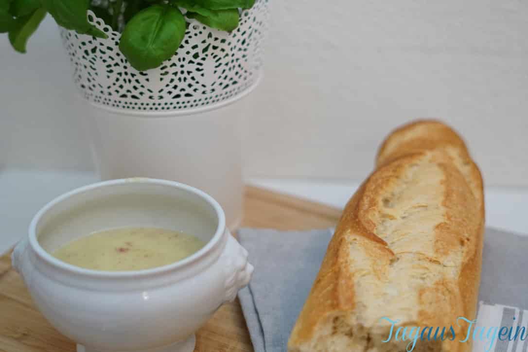 Schnelle Lauchcremesuppe ... die mögen sogar die Kids * Tagaustagein