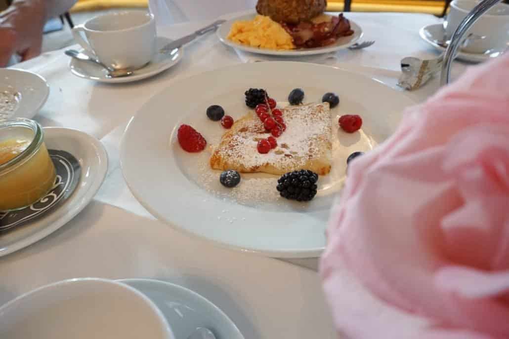 Frühstück im Hotel Bachmair