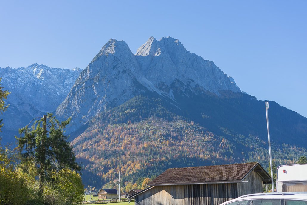 Wohnmobil Kurztrip zur Zugspitze/Camping Resort Zugspitze