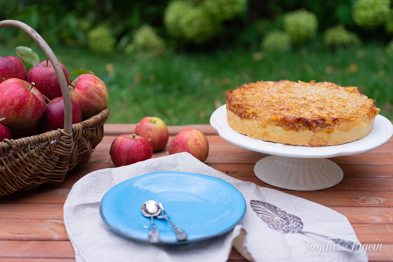 Einfacher Apfelkuchen Mit Krokant Thermomix Rezept Mit Video