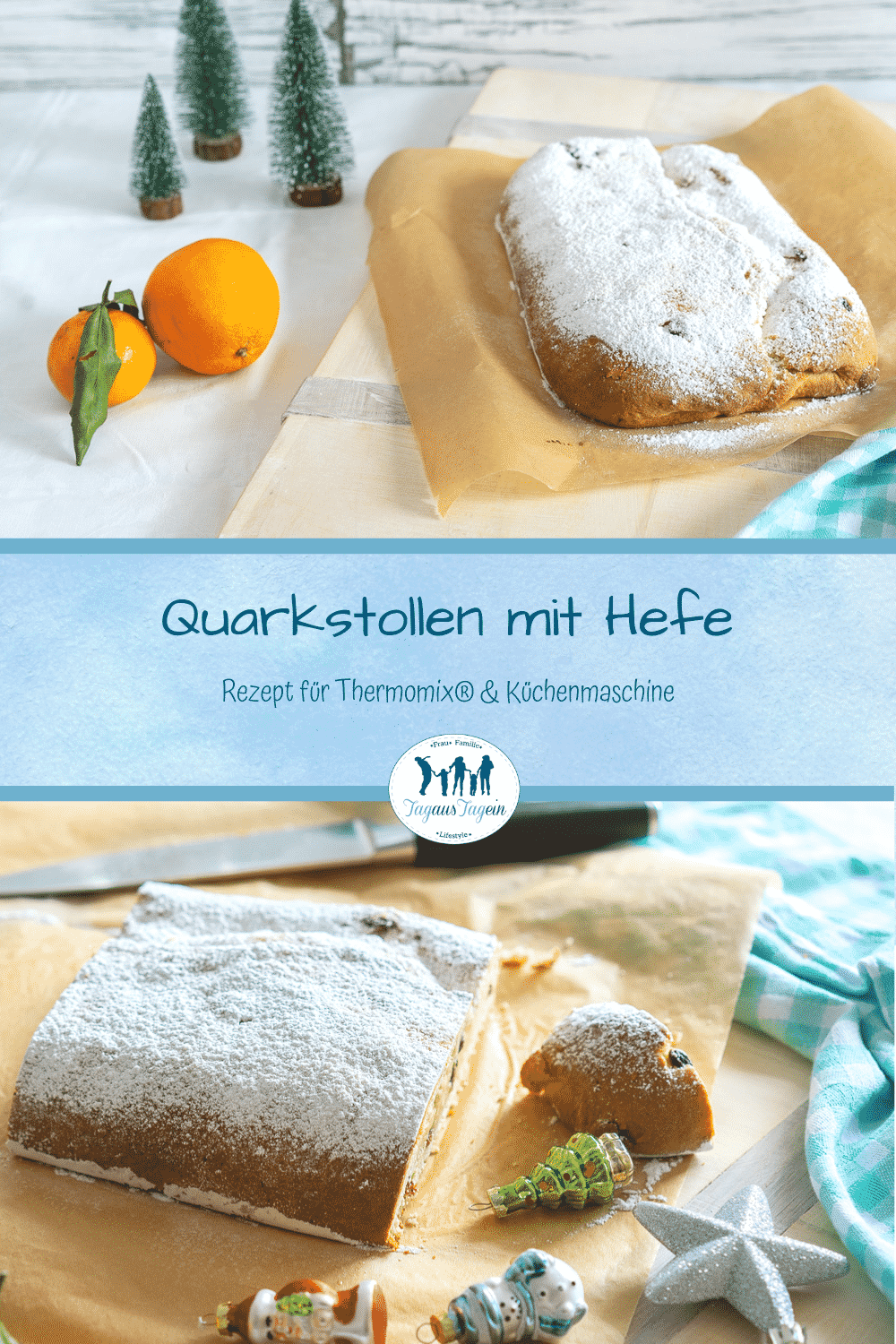 Quarkstollen Mit Hefe Einfaches Stollenrezept Oktober