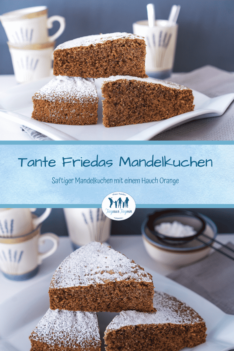 Saftiger Mandelkuchen 🍩Thermomix Kuchen Rezept