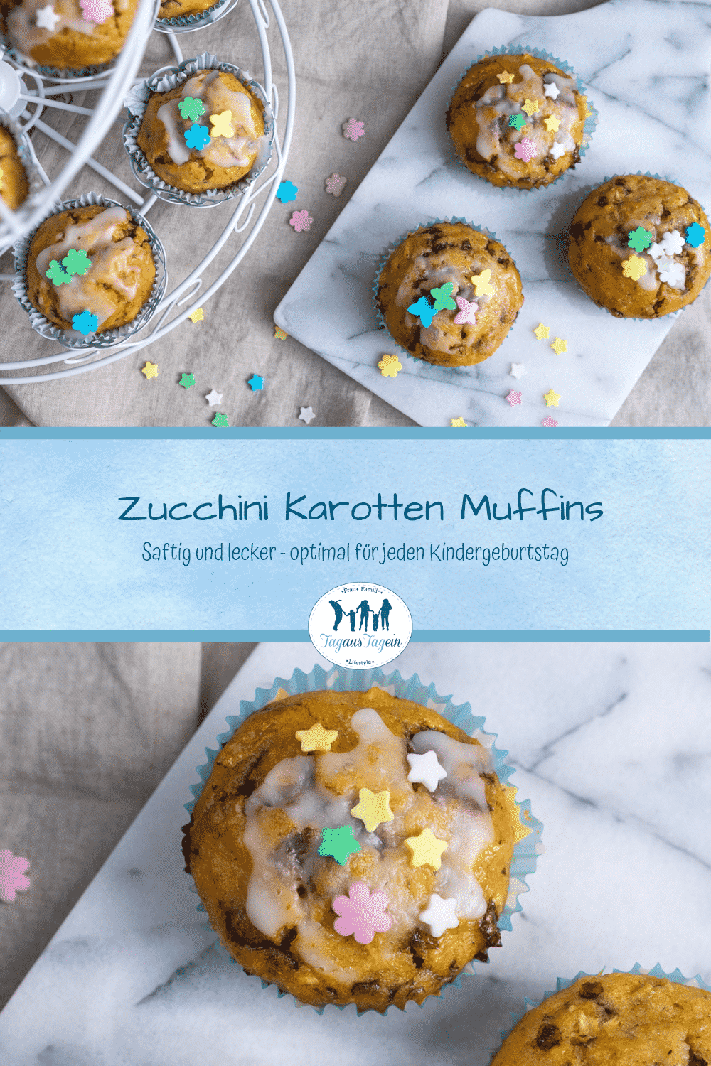 Zucchini Karotten Muffins Rezept für den Thermomix®