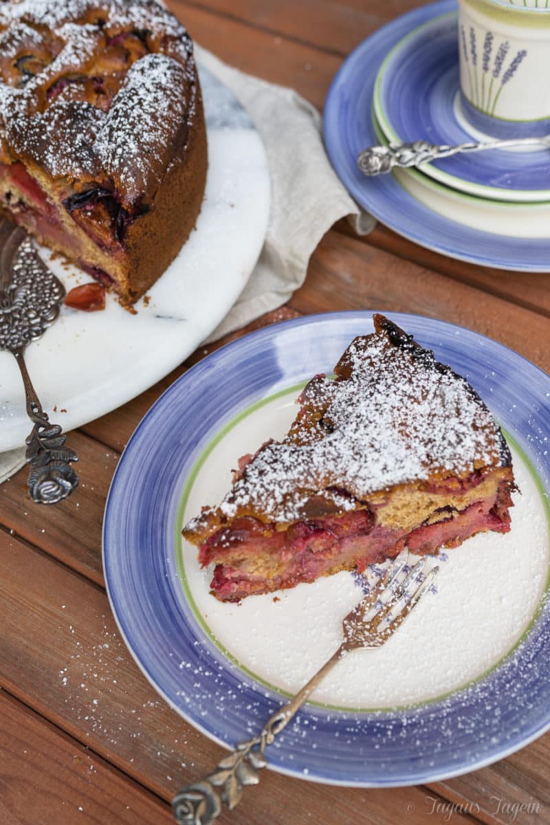 Saftiger Pflaumenkuchen Einfacher Pflaumenkuchen Thermomix®
